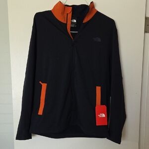 The North Face Mens Nqvy Blue and Orange Jacket